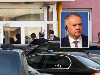 VIDEO Andrej Kiska vypovedá na NAKA: Ide o prípad údajného vydierania lídrom Smeru