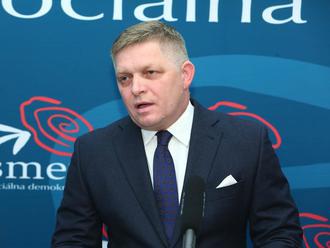 NAŽIVO Robert Fico sa vyjadrí k telefonátu s Vadalom