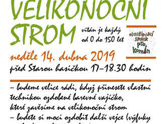 Velikonoční strom - Brno Komín