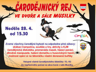 Čarodějnický rej na Musilce - Brno