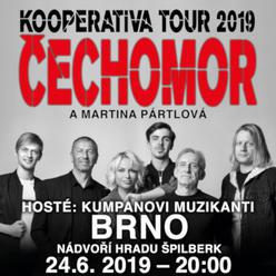 Čechomor Kooperativa Tour 2019 - Brno