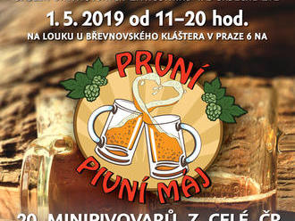 Festival minipivovarů První pivní Máj - Praha