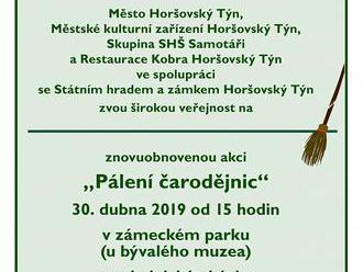 Pálení čarodějnic - Horšovský Týn