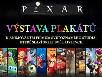 PIXAR / výstava plakátů k animovaným filmům světoznámého studia, které slaví 30 let své existence