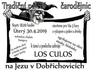 Pálení čarodějnic v Dobřichovicích na Jezu