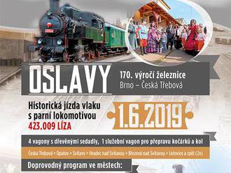 Oslavy výročí železnice Česká Třebová – Brno