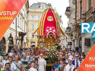 Ratha-yatra - festival ozdobených vozů