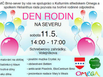 Den rodin - Brno sever