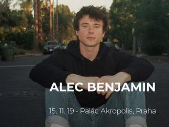 Alec Benjamin v Praze