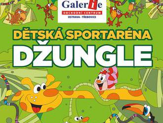 Dětská sportovní džungle - Obchodní centrum Galerie Ostrava