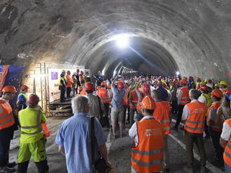 VIDEO: V Prešove bol prerazený diaľničný tunel o tri mesiace skôr