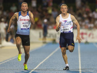 Volko skončil na 200 m na Zlatej tretre siedmy