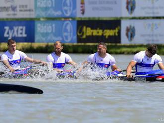 EH19: Slovenský štvorkajak postúpil priamo do finále K4 na 500 m