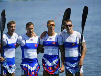 EURÓPSKE HRY:  Slovenský štvorkajak vybojoval bronz na 500 m