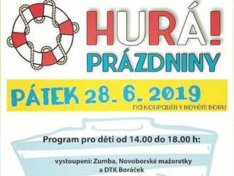 Hurá prázdniny - Koupaliště Nový Bor