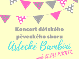 Koncert dětského pěveckého sboru Ústecké Bambini