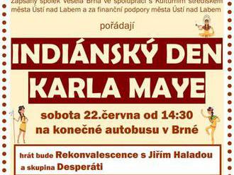 Indiánský den Karla Maye - Brná Ústí nad Labem