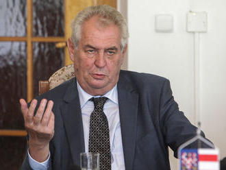 Český prezident Miloš Zeman odsúdil návrh ruského zákona o veteránoch