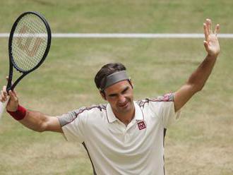 Video: Roger Federer bude bojovať o svoj jubilejný 10. titul v Halle