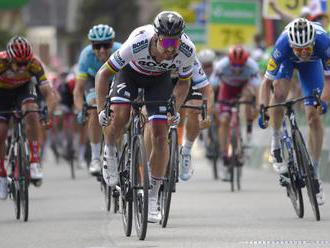 Video: Peter Sagan má šancu stať sa víťazom bodovacej súťaže na pretekoch Okolo Švajčiarska