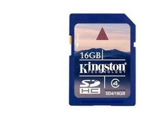 Pamäťová karta KINGSTON SDHC 16GB Class 4  