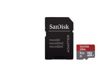 Paměťová karta Sandisk Ultra microSDHC 8GB 48MB / s Class10