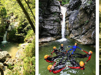 Dobrodružný canyoning v kaňone Sušec.Víkendový zájazd do Slovinska pre 1 osobu.