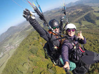 Tandemový paragliding z výšky až do 1000 metrov alebo horské dobrodružstvo 