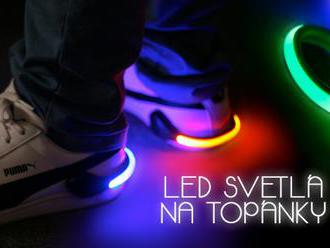 Fantastické LED svetielka na topánky pre 