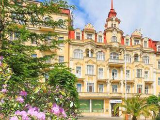 Mariánské Lázně: Hotel Fontána *** až s 34 wellness procedúrami a polpenziou.