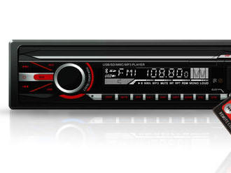 MP3 prehrávač do automobilu s Bluetooth, FM tunerom a SD / MMC / USB portom.