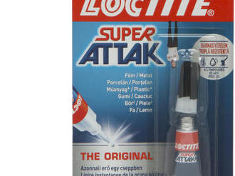 Loctite Super Attak Universal 3 g tuba zabezpečí vždy potrebné množstvo lepidla.