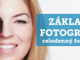 Fotografia hýbe svetom! Celodenný kurz fotografie pre začiatočníkov od Photo Studio Zweng.