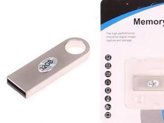 Mini USB flash disk s pamäťou 32 GB - ultratenké prevedenie.