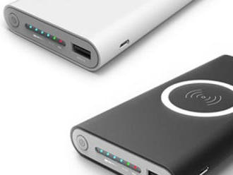 Praktická 10.000 mAh Power bank NFC nabíjaním -  v dvoch farbách.