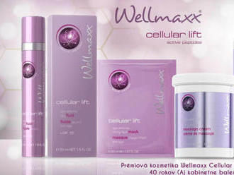 Luxusná kozmetika Wellmaxx Cellular Lift proti starnutiu pre zrelú pleť.