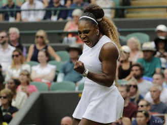 WIMBLEDON: Serena Williamsová druhou finalistkou dvojhry