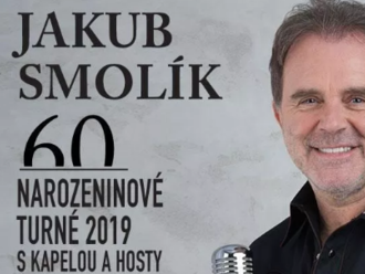 Jakub Smolík „60“ s kapelou a hostem Petrem Kolářem