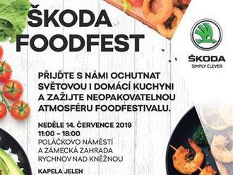 Škoda food festival v Rychnově nad Kněžnou