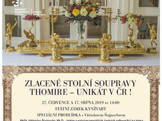 Zlacené stolní soupravy Thomire