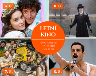 Kinematograf bratří Čadíků – letní kino 2019 na žďárském zámku