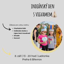 Indiánský den s Vigvamem