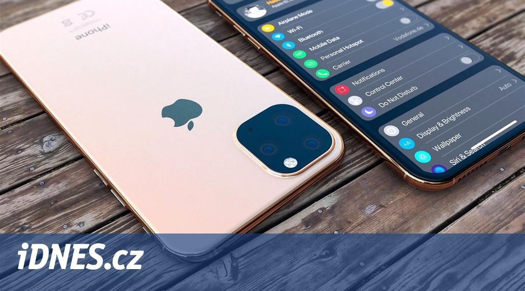 Ten nepřehlédnete. Vystouplý fotoaparát nových iPhonů bude obrovský