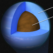 Astronomové se podívali do atmosféry superzemě Gliese 3470 b