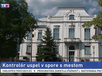 Kontrolór uspel v spore s mestom, dostane odškodné