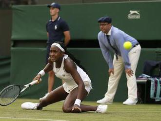 Tínedžerka Gauffová v úvodnom kole Wimbledonu šokovala päťnásobnú šampiónku Venus