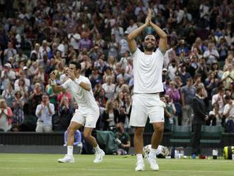 Video: Finále mužskej štvorhry na Wimbledone trvalo takmer päť hodín, drámu vyhrali Cabal s Farahom