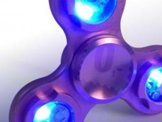 Originálny Fidget spinner s LED svetlom, na výber v 5 farbách. Doprava zdarma.