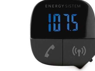 FM vysielač ENERGY SISTEM Car Transmitter Music Bluetooth pre počúvanie hudby.