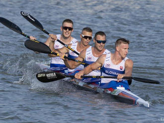 Slovenský štvorkajak získal v Szegede bronz a miestenky na olympiádu